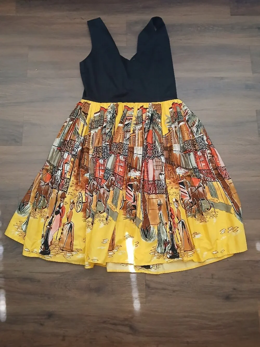 Trashy Diva By Candice Gwinn Dress Size 12 French Quarter A Walk in the Park - Picture 4 of 5